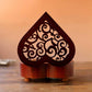 Beautiful Wooden Heart Shaped Windup Music Box | Plays Iconic Kuch Kuch Hota Hai tune | Great Desi Gift - Desify