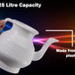 Lota | Bodna | Toilet Wash Jug | 2.25 liters | Plastic (White) - Desify