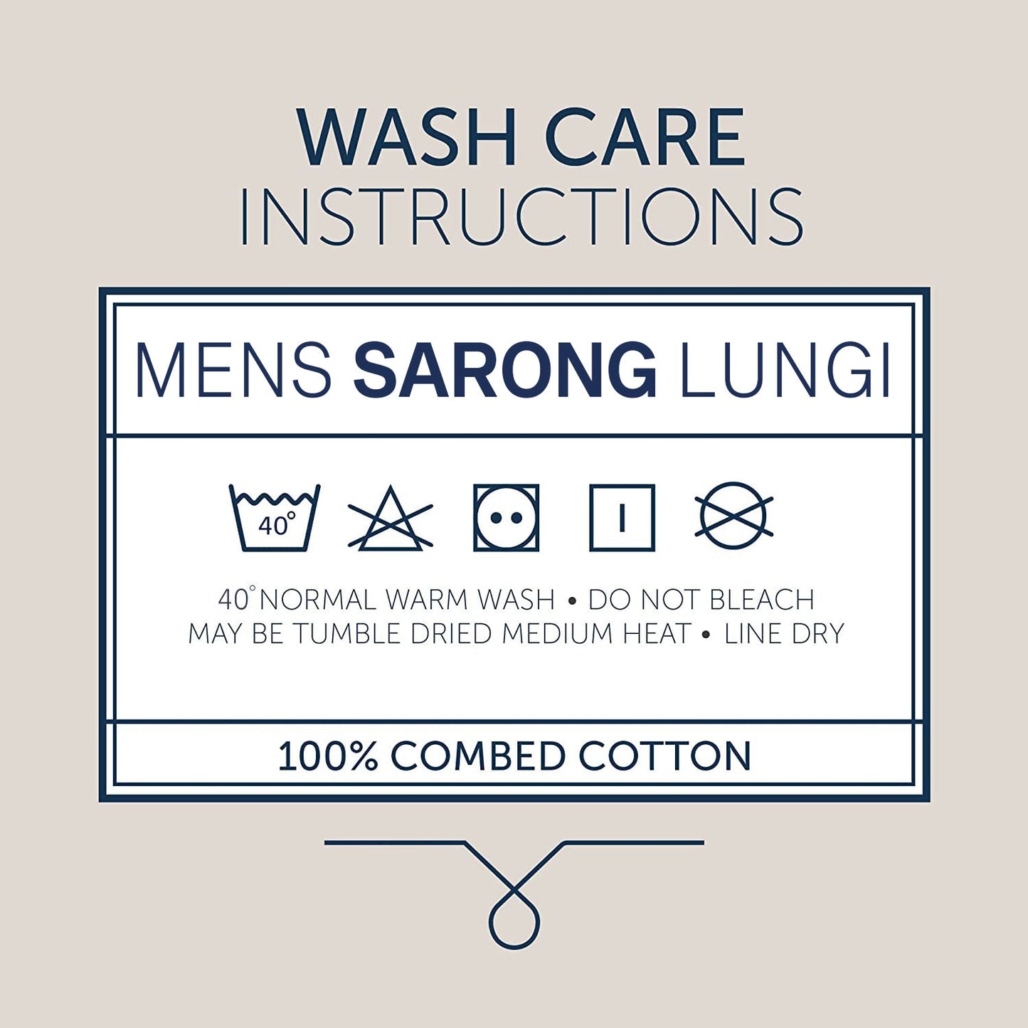 Men’s Sarong | Lungi | 100% Cotton | Unsewn | Green - Desify